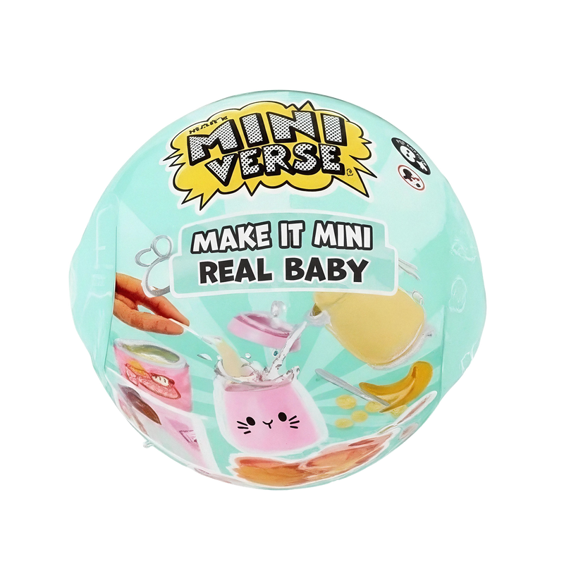 Miniverse Make It Mini Real Baby Nurture Surprise Mini Collectible Toy for Kids and Collectors