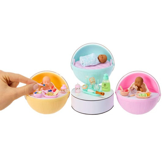 Miniverse Make It Mini Real Baby Nurture Surprise Mini Collectible Toy for Kids and Collectors