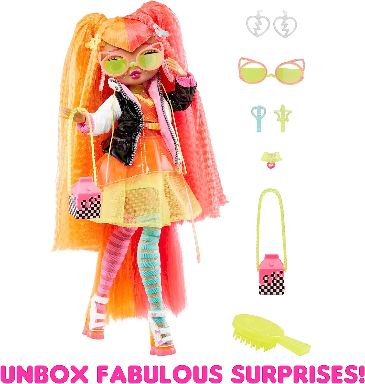 LOL Surprise Fashion Doll Fierce Neonlicious