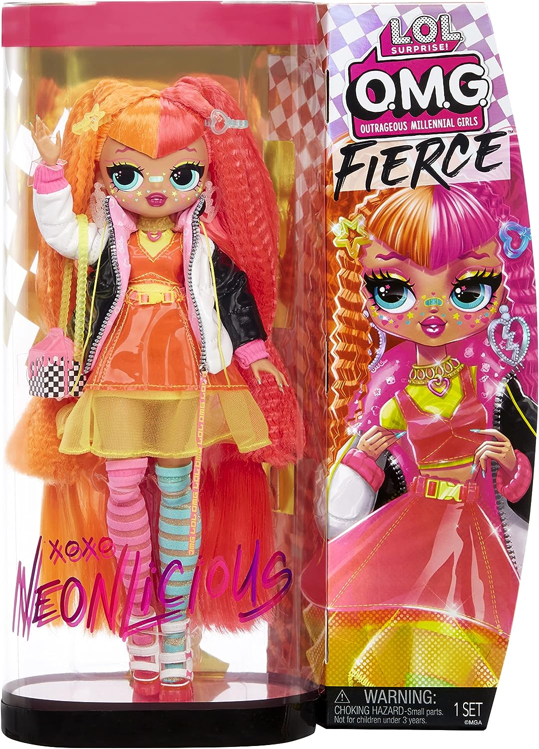 LOL Surprise Fashion Doll Fierce Neonlicious
