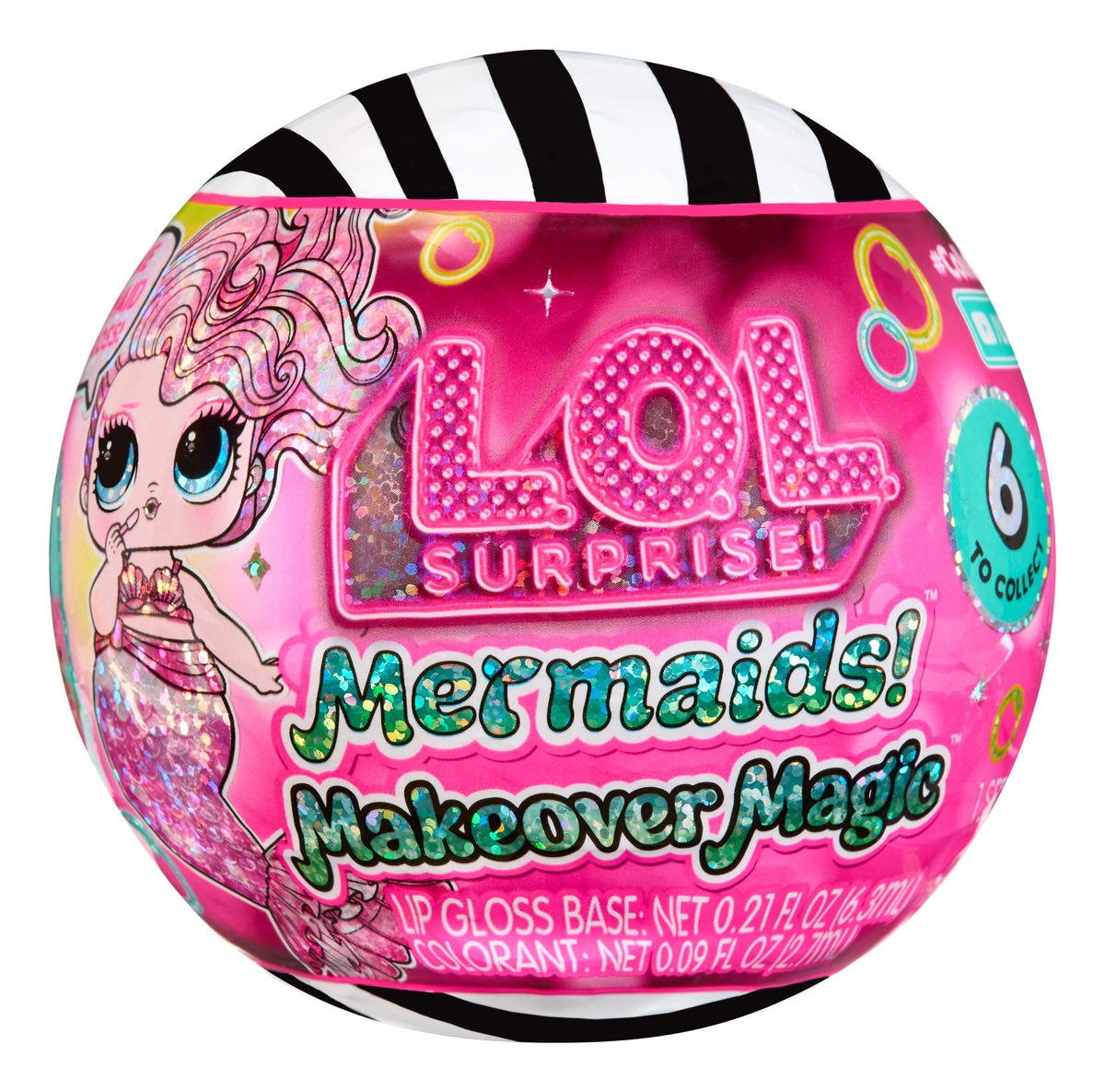 L.O.L. Surprise Mermaids Makeover Magic Tots Collectible Doll with Surprise Accessories