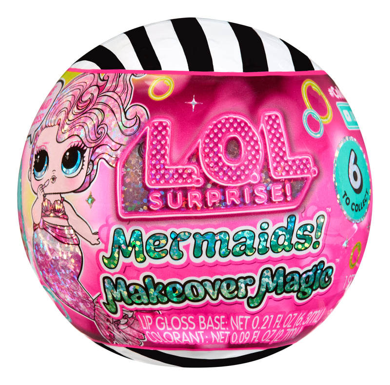 L.O.L. Surprise Mermaids Makeover Magic Tots Collectible Doll with Surprise Accessories