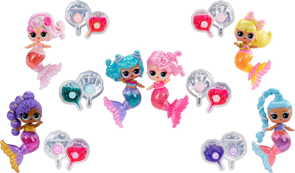 L.O.L. Surprise Mermaids Makeover Magic Tots Collectible Doll with Surprise Accessories