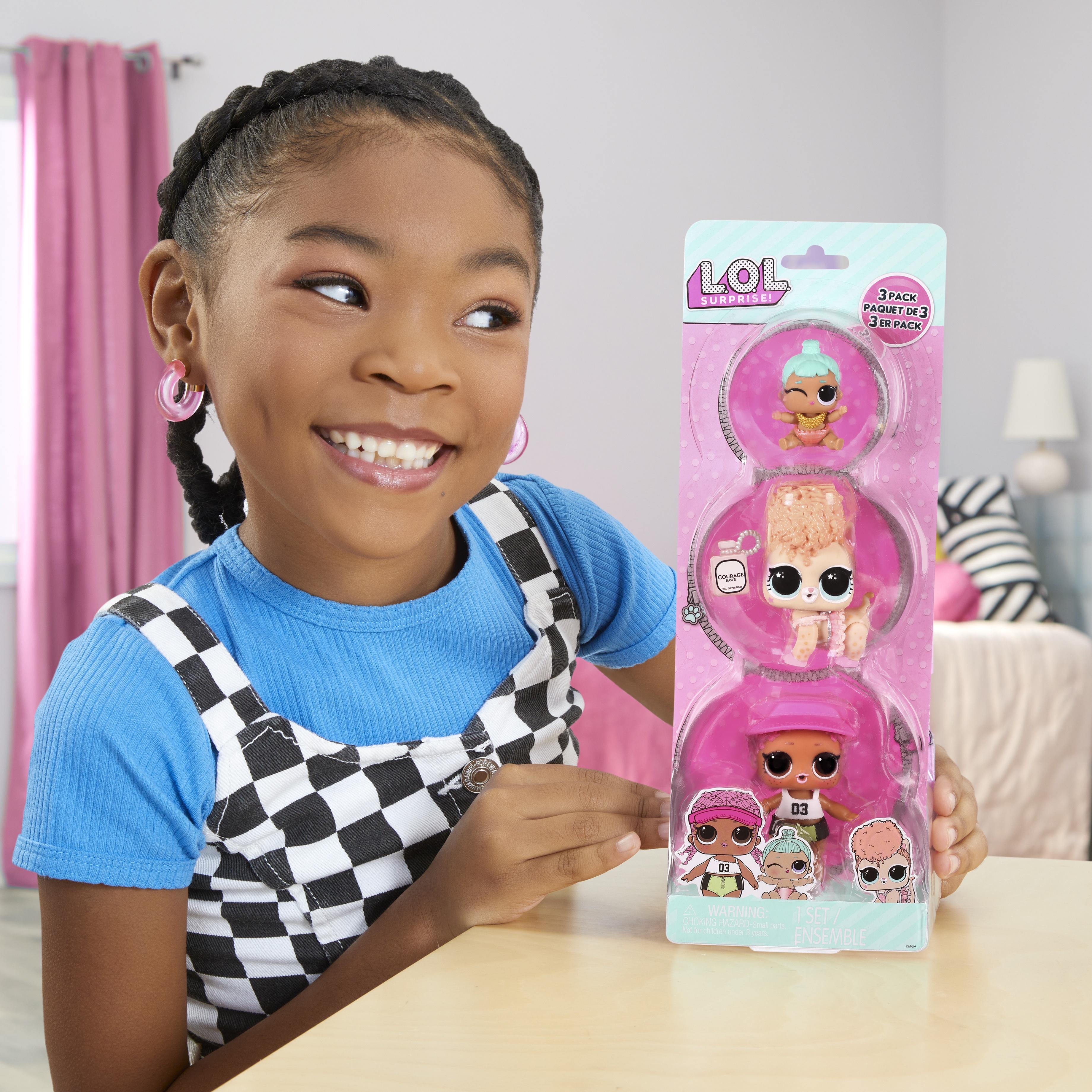 LOL Surprise Mini Dolls 3 Set Pack