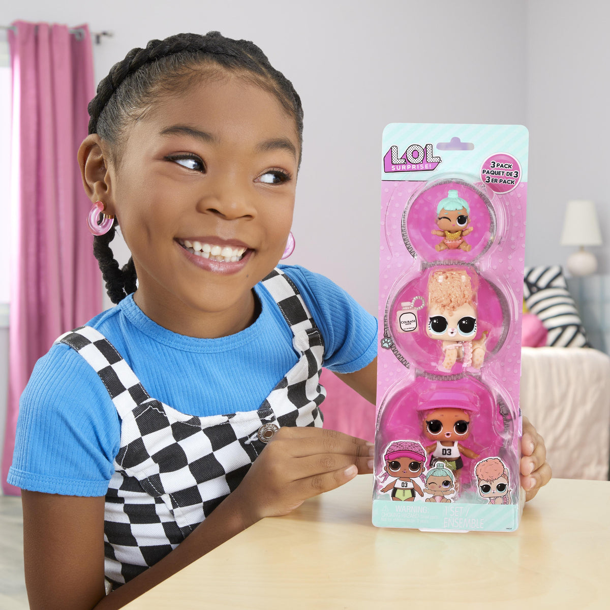 L.O.L. Surprise Mini Dolls 3 Set Pack