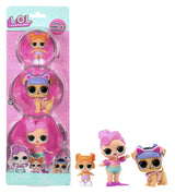 L.O.L. Surprise Mini Dolls 3 Set Pack