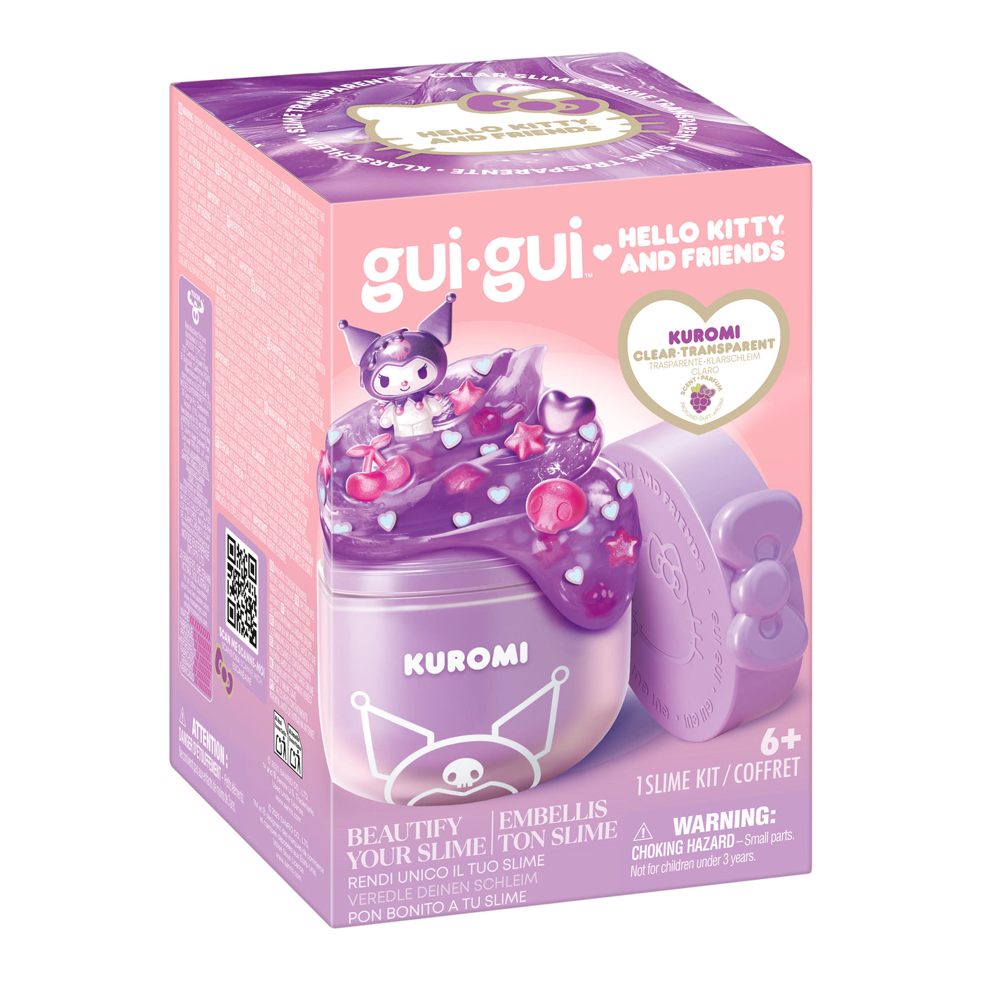 Gui Gui Hello Kitty & Friends Surprise Slime Single Pack for Kids, Assorted - Sold per piece (Random Selection)