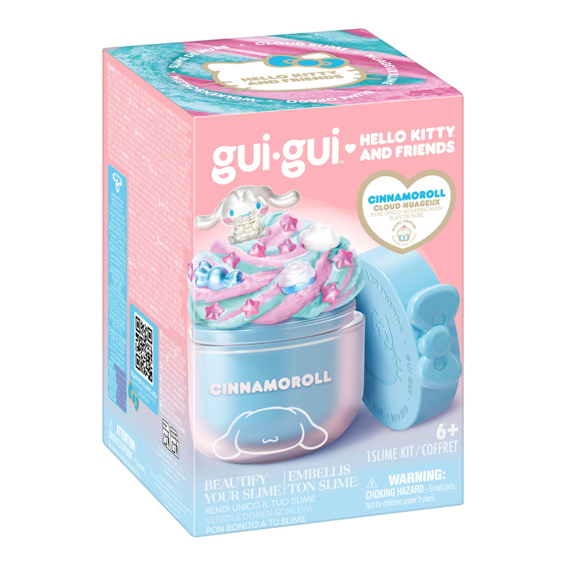 Gui Gui Hello Kitty & Friends Cinnamoroll Slime Single Pack Collectible Slime Toy for Kids