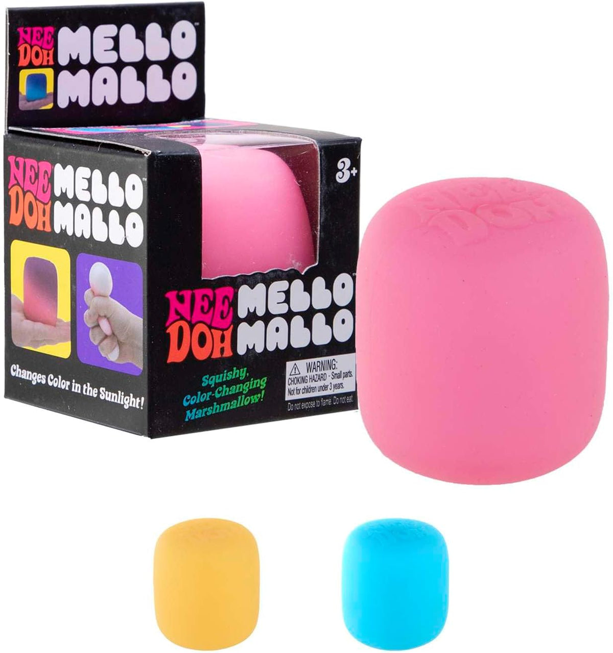 Needoh Mello Mallo Sensory Squeeze Toys Assortment - Sold per piece