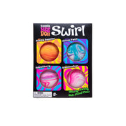 NeeDoh Teenie Squishy Stress Relief Balls 4-Pack -  Assorted Swirl Colours