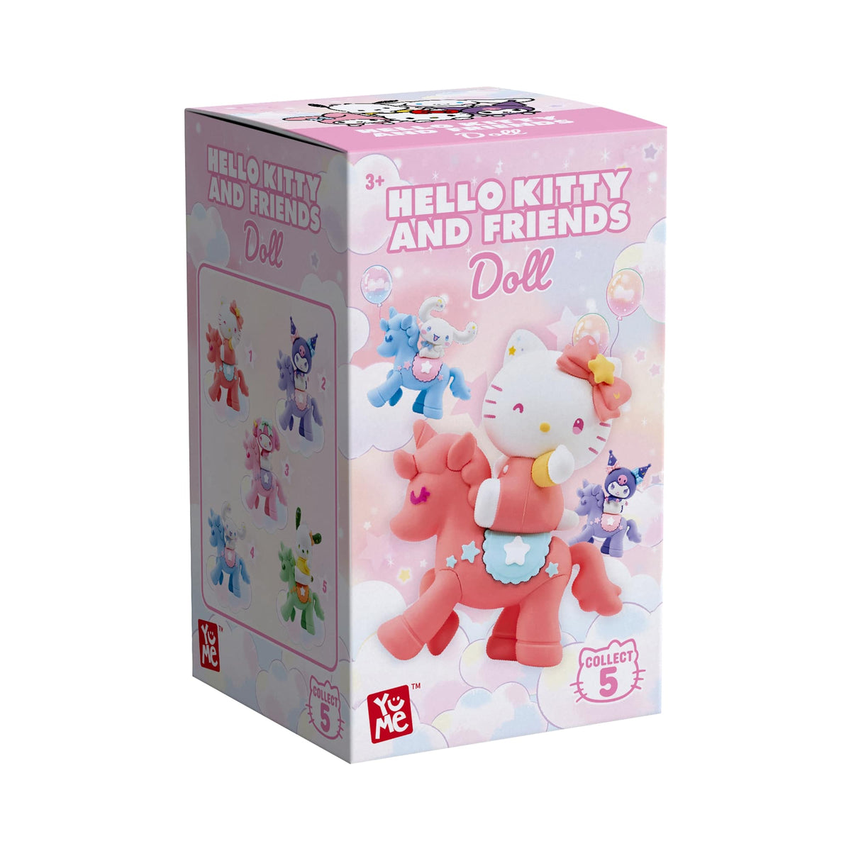 Hello Kitty Doll Magical Unicorn 7cm Assortment