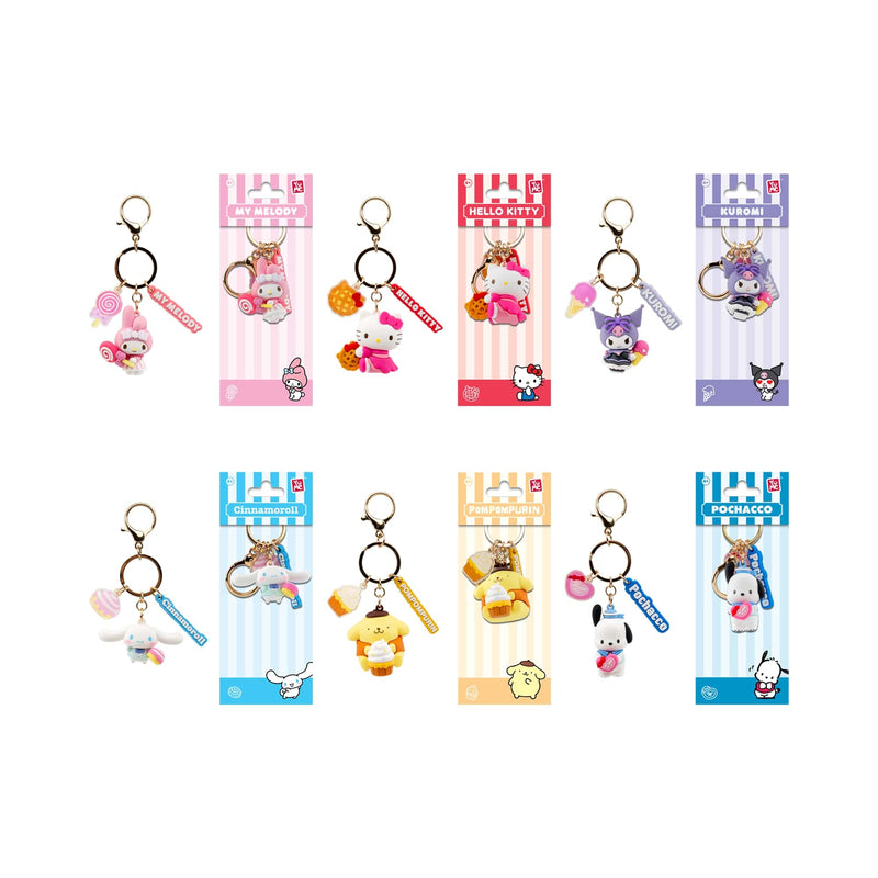 Hello Kitty Key Chain Tea Party Series Assortment 1-piece