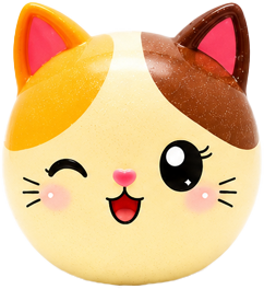 Squishy Miao Dumplings Cat Squishy Sensory Toy Collectibles 8.5cm - Mystery Assortment