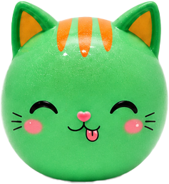 Squishy Miao Dumplings Cat Squishy Sensory Toy Collectibles 8.5cm - Mystery Assortment