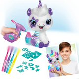 Airbrush Plush Unicorn Battery Operated