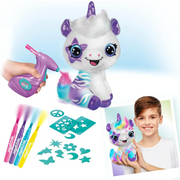 Airbrush Plush Unicorn Battery Operated