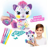 Airbrush Plush Kitty Creative Activity Plush