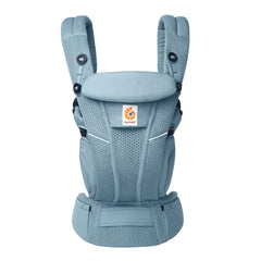 Ergobaby Omni Breeze Baby Carrier Slate Blue All Position Breathable Ergonomic Carrier
