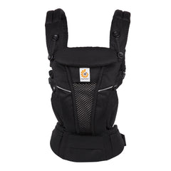 Ergobaby Omni Breeze Baby Carrier Onyx Black All Position Breathable Ergonomic Carrier