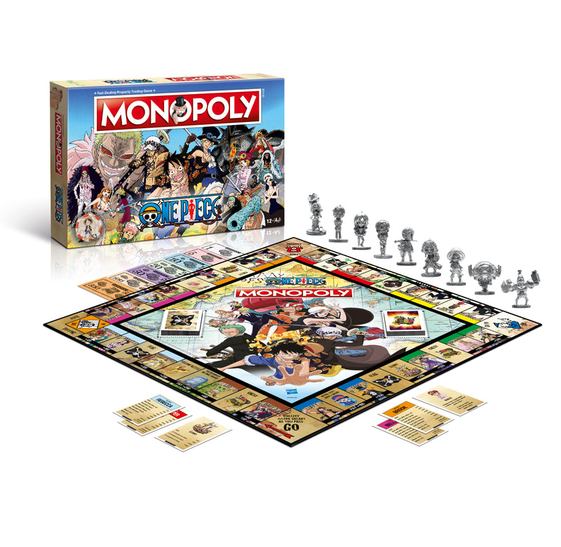 Monopoly One Piece Board Games for Anime Fans & Collectors