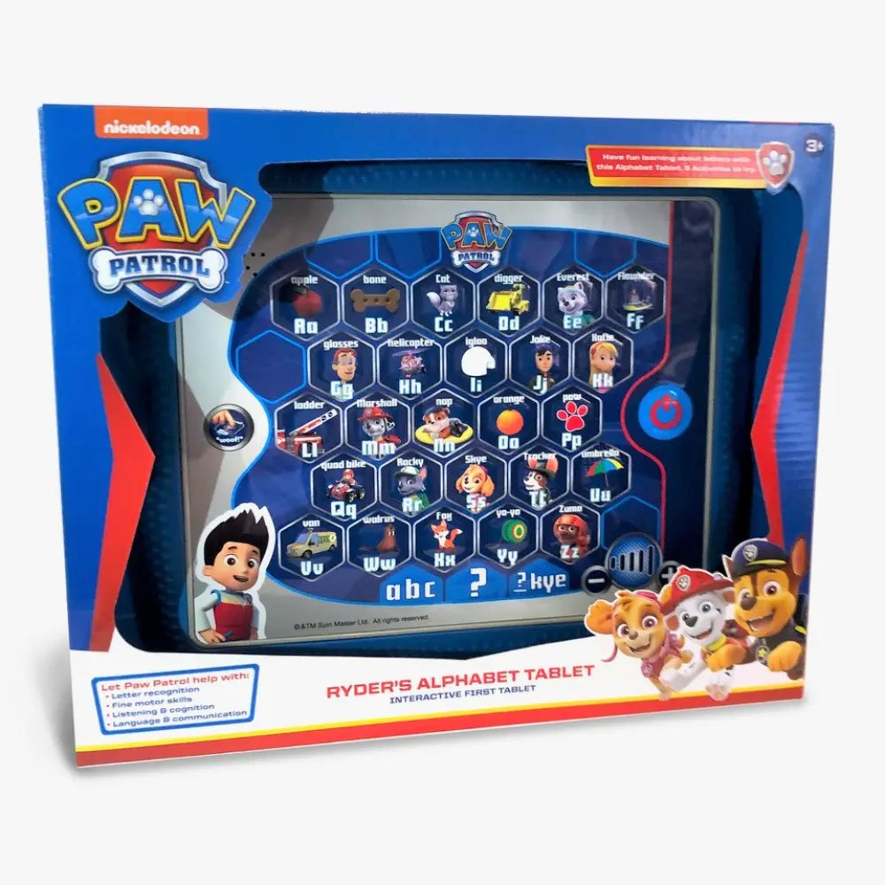 Pawpatrol Ryders Alphabet Tablet B/O