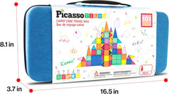 Picasso Magnetic Tiles With Case 101-Pieces