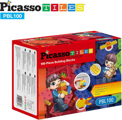 Picasso Magnetic Building Blocks 100-Pieces