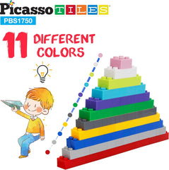 Picasso Magnetic Building Blocks 1750-Pieces