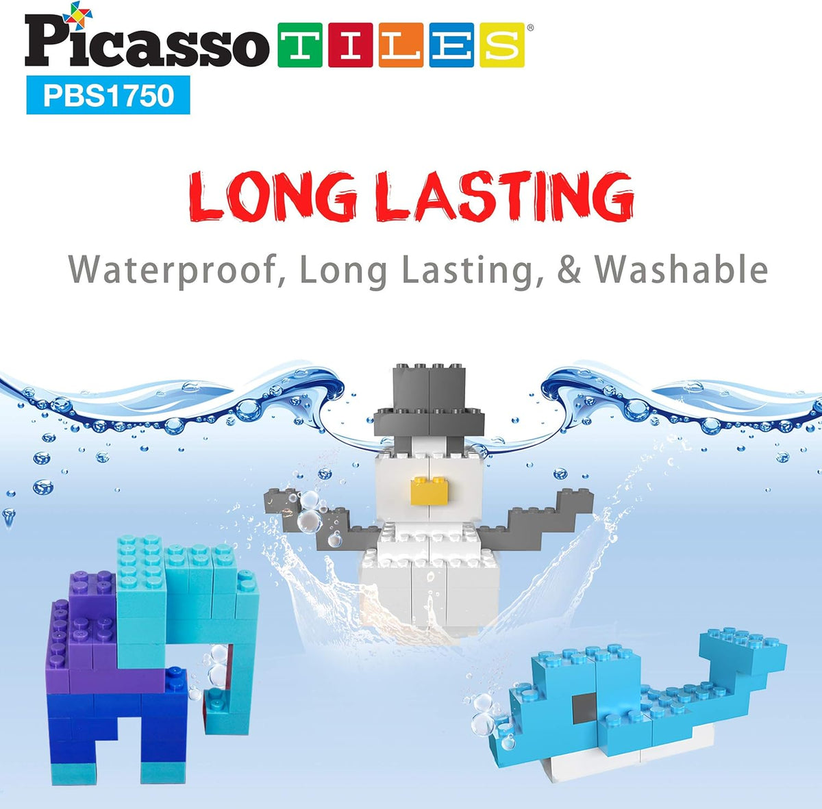 Picasso Magnetic Building Blocks 1750-Pieces