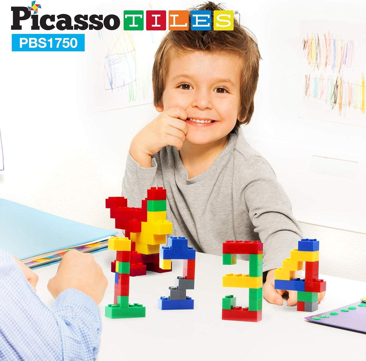 Picasso Magnetic Building Blocks 1750-Pieces