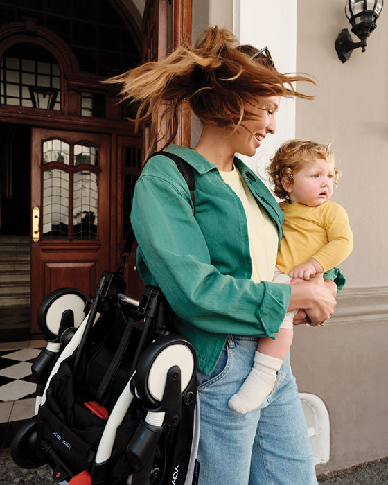 Stokke YOYO3 Black Frame & 6+ Olive Bundle