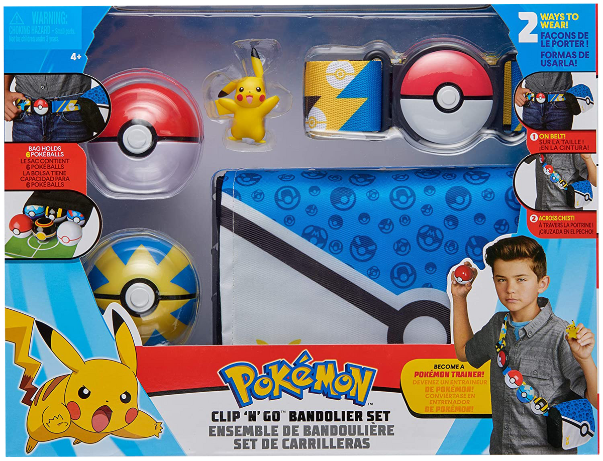 Pokemon Clip N Go Bandolier Belt Set