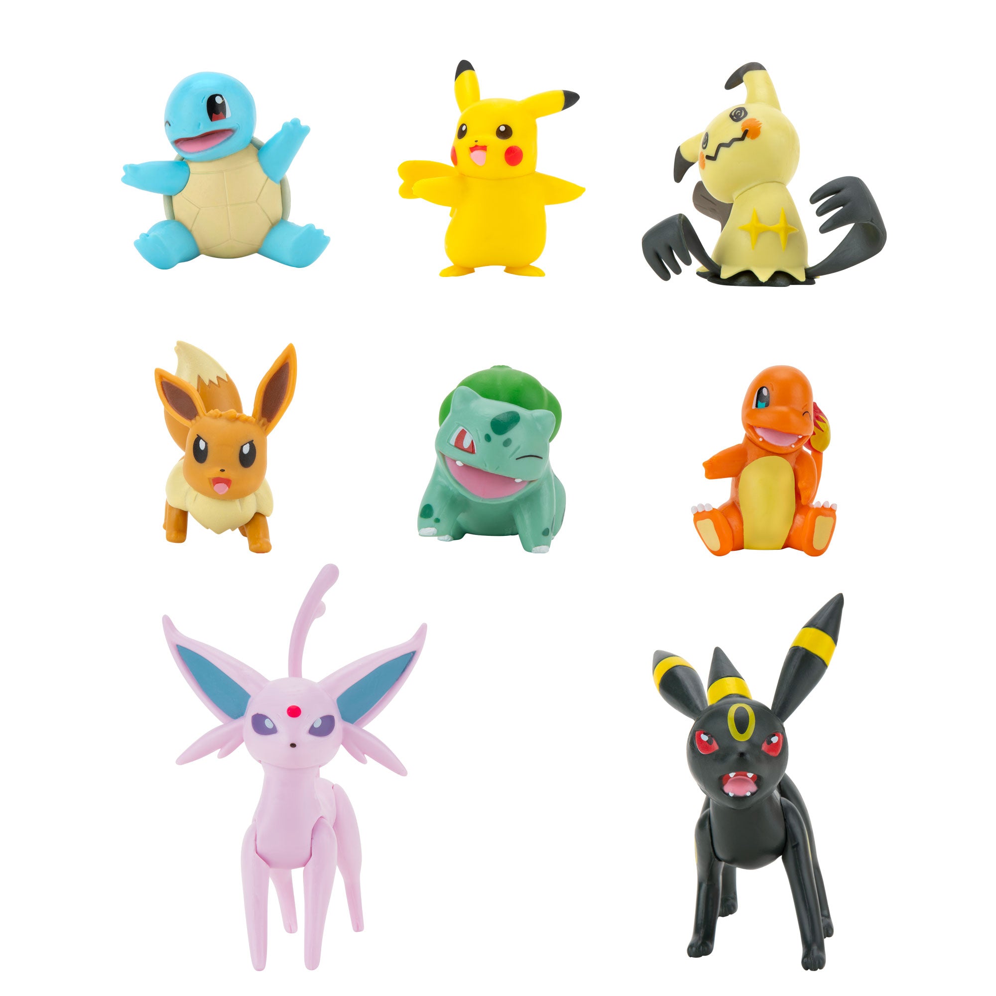 Pokémon Battle Figure Multipack 8-Pack 2 and 3-Inches