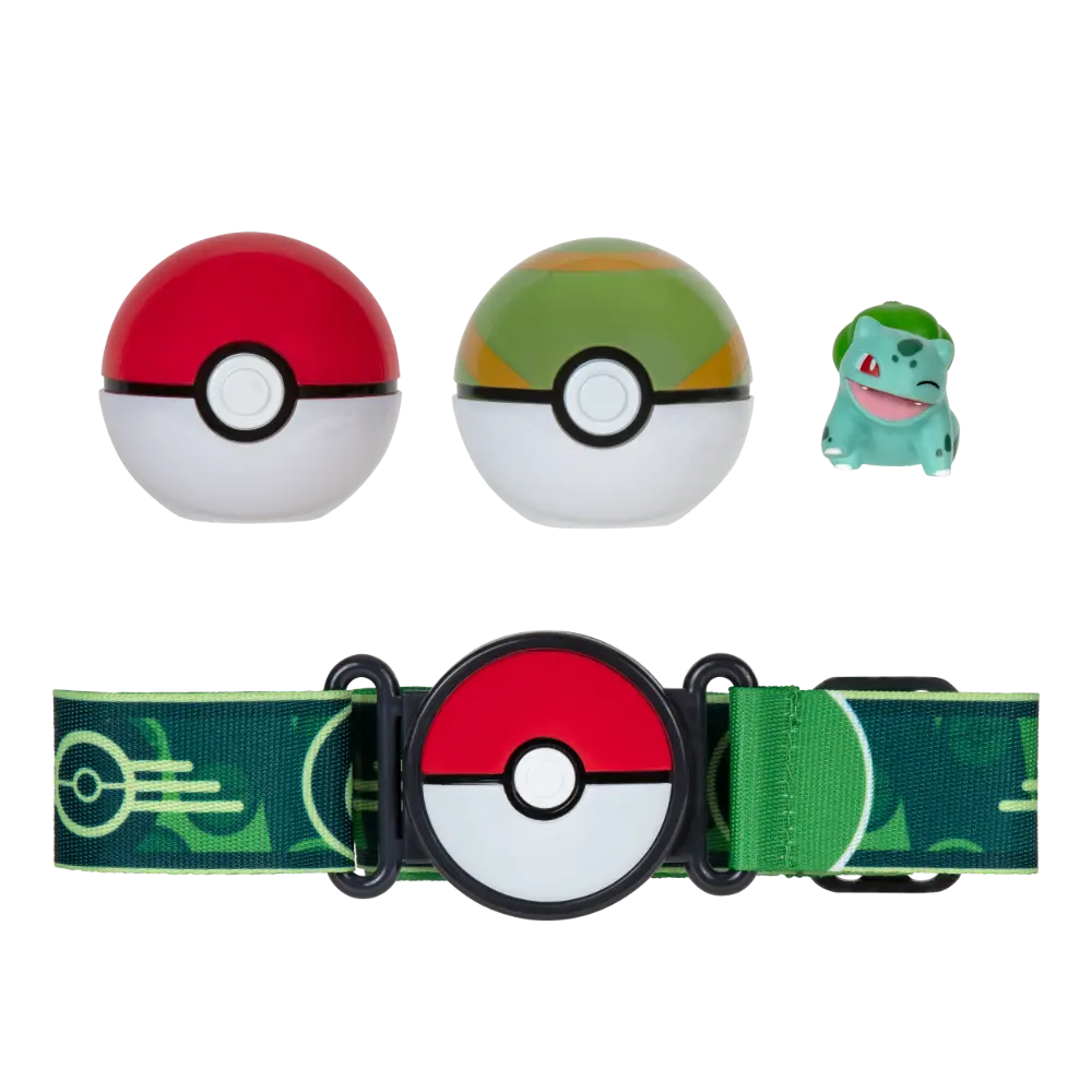 Pokemon Clip N Go Ball Belt Set Assorted