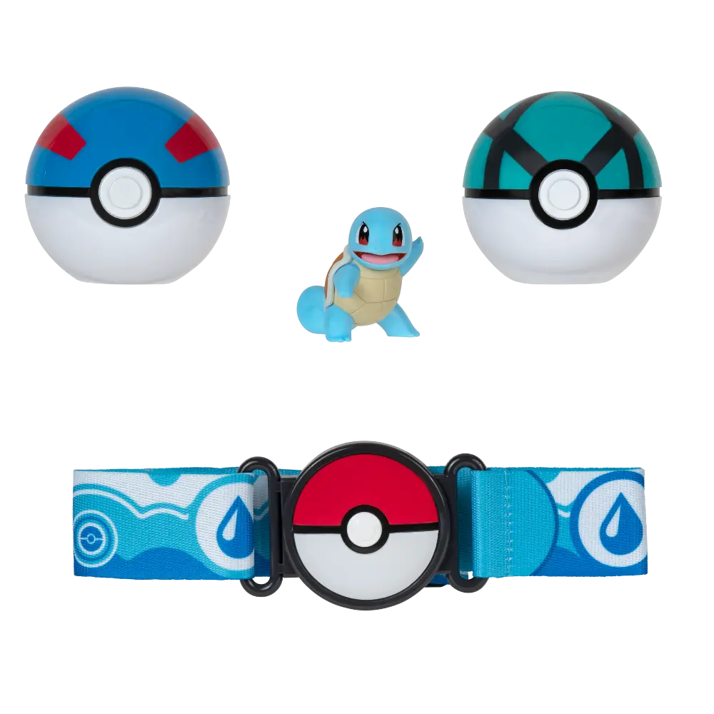 Pokemon Clip N Go Ball Belt Set Assorted