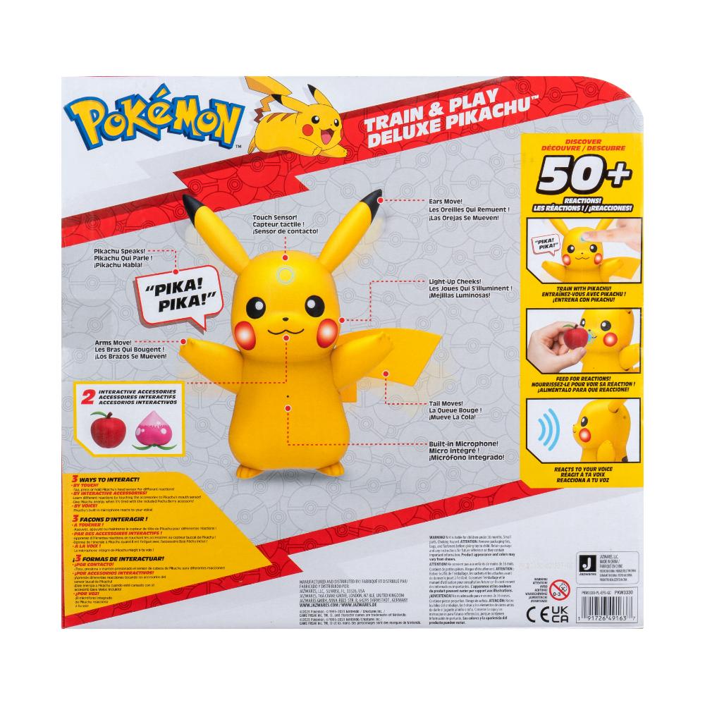 Pokemon Feature Deluxe Train & Play 4.5 Inch