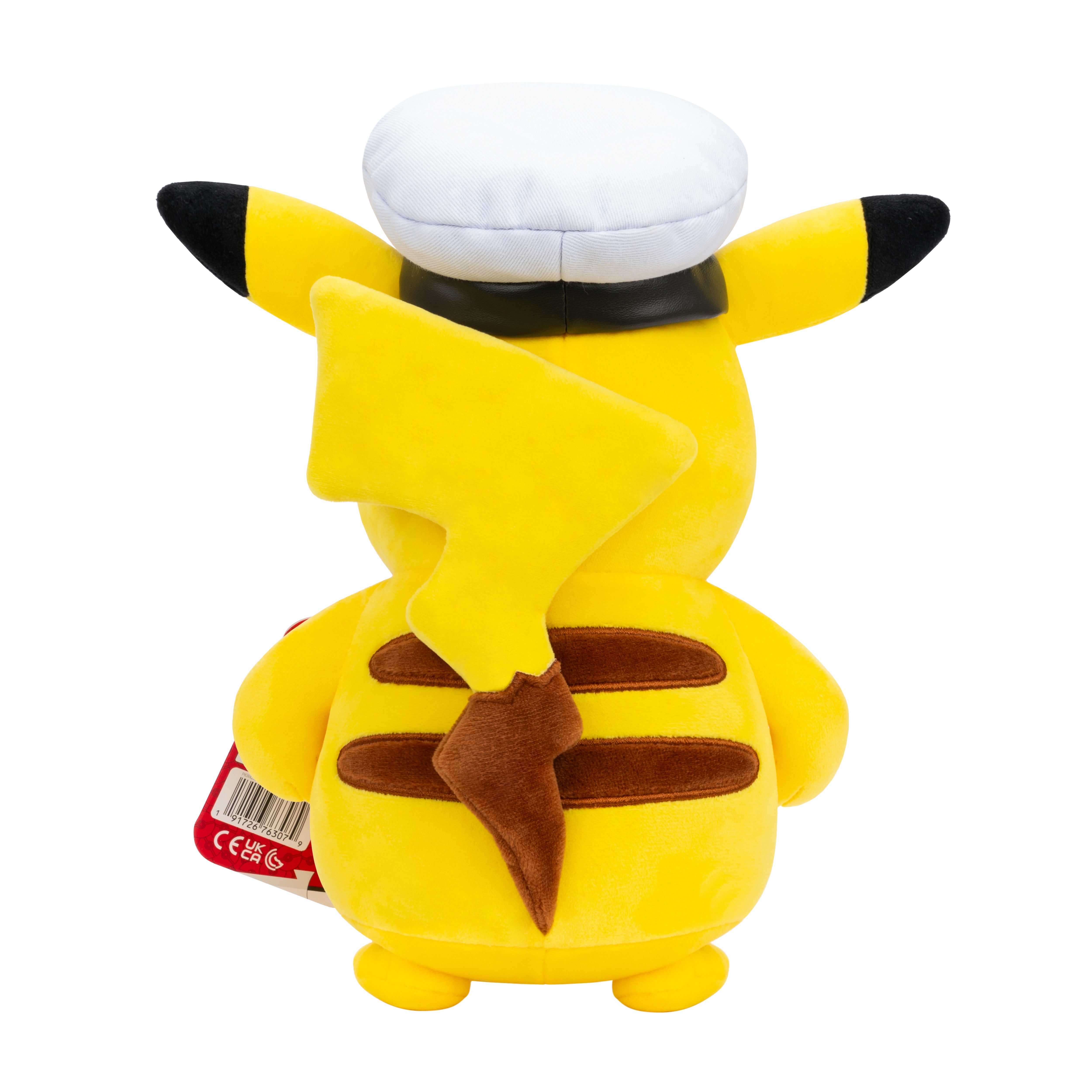 Pokemon Plush Captain Pikachu 8-Inch