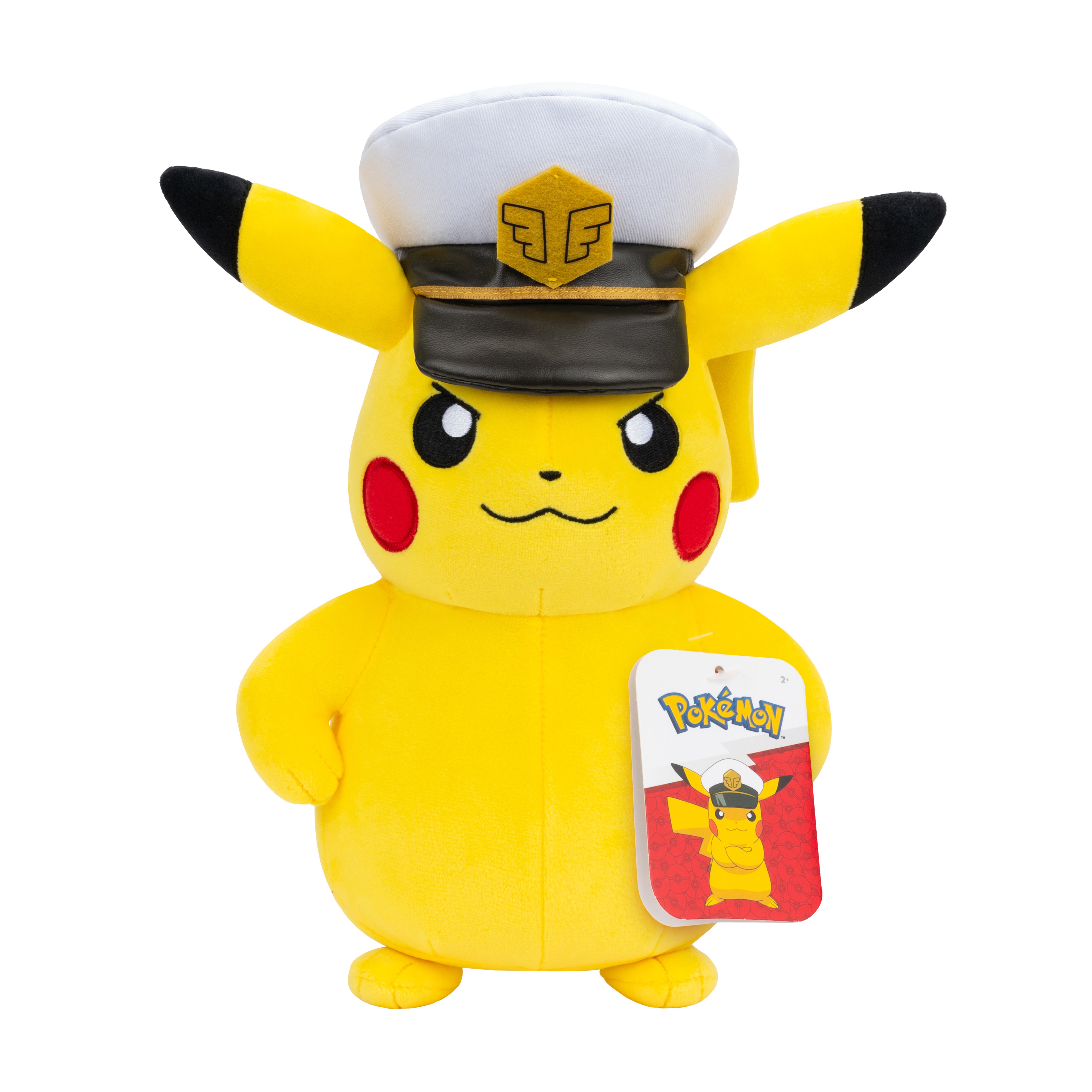 Pokemon Plush Captain Pikachu 8-Inch