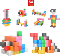 Picasso Magnetic Cubes Learning 54-Pieces