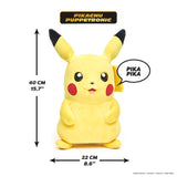 Pokemon RealFX Pikachu Interactive Puppet with Authentic Sounds & Lifelike Expressions Soft Plush Toy for Kids & Collectors