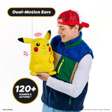 Pokemon RealFX Pikachu Interactive Puppet with Authentic Sounds & Lifelike Expressions Soft Plush Toy for Kids & Collectors