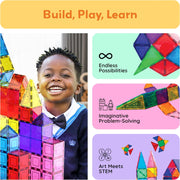 Picasso Magnetic Tiles Building Blocks 100-Pieces