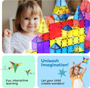 Picasso Magnetic Tiles Building Blocks 100-Pieces