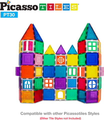 Picasso Magnetic Tiles Window and Door Clip-On Set 30-Pieces