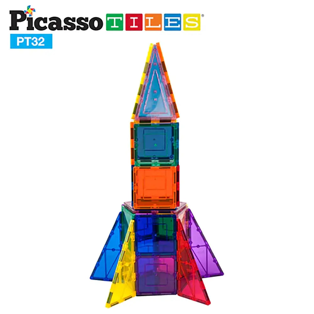 Picasso Magnetic Rocket Booster 32Pcs