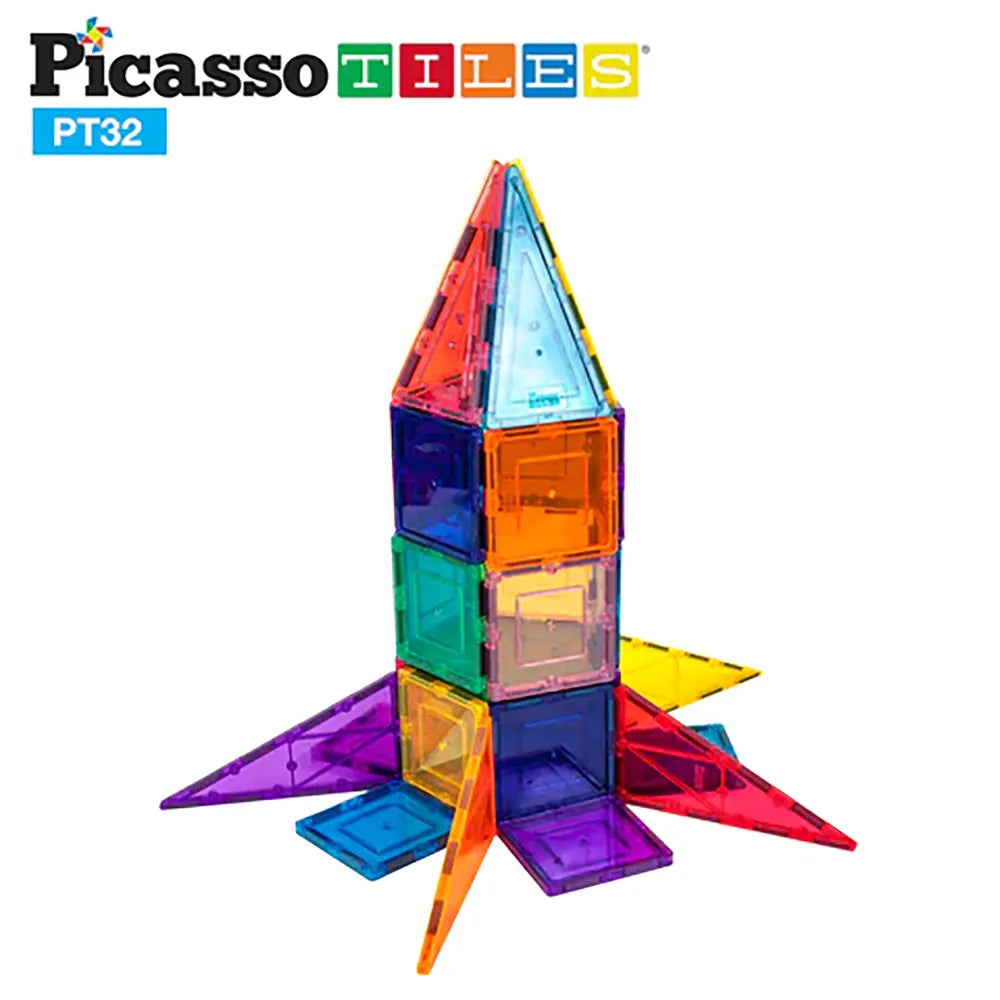 Picasso Magnetic Rocket Booster 32-Pieces