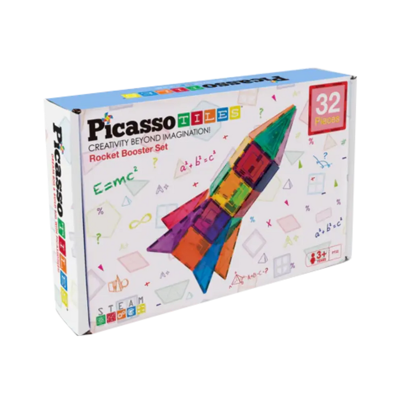 Picasso Magnetic Rocket Booster 32-Pieces