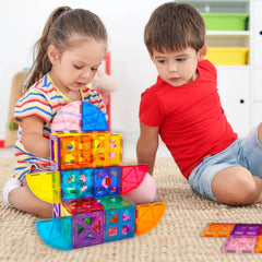 Picasso Magnetic Tiles Quarter Circle & Window Set 36-Pieces