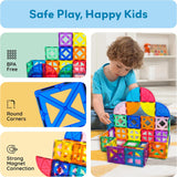 Picasso Magnetic Tiles Quarter Circle & Window Set 36-Pieces