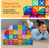 Picasso Magnetic Tiles Quarter Circle & Window Set 36-Pieces